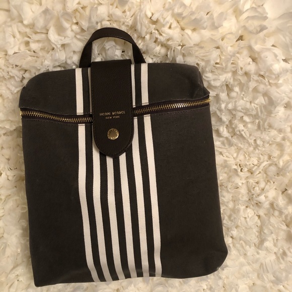 henri bendel limited edition canvas backpack